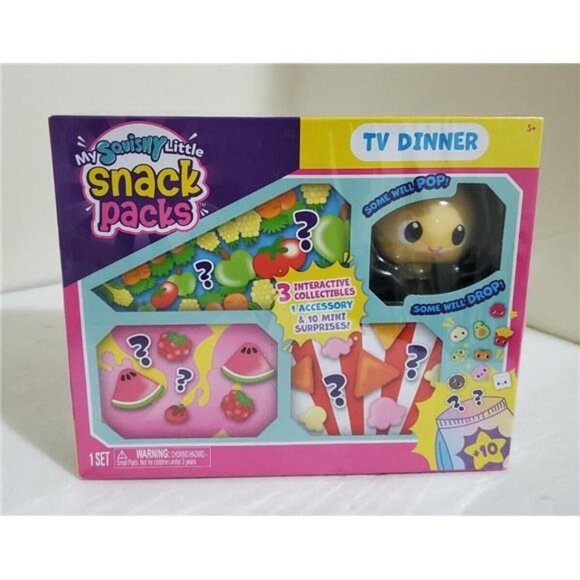 My Squishy Little Snack Packs TV Dinner Laila Mystery Pack Collection - Picture 2 of 7